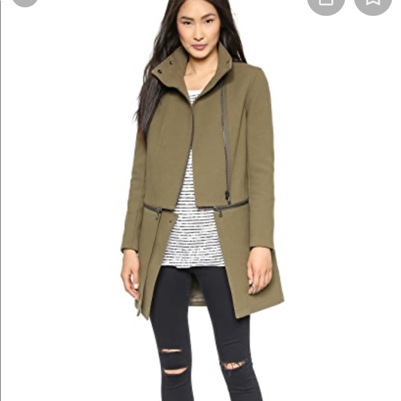 J Brand Anise Coat NWT sz 2 - Picture 1 of 9